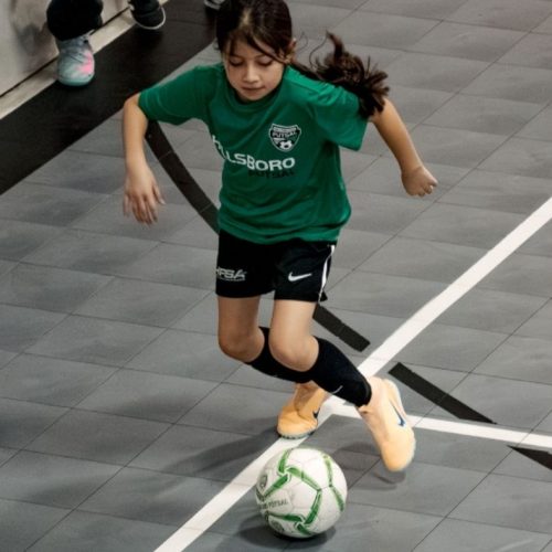 Hillsboro Futsal girls 11 to 12 classes Academy